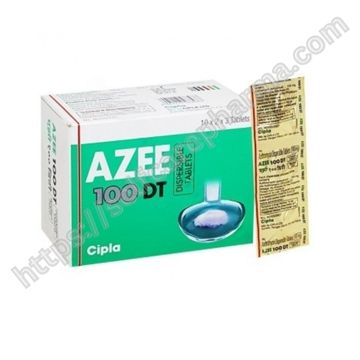 Azee 100 mg DT