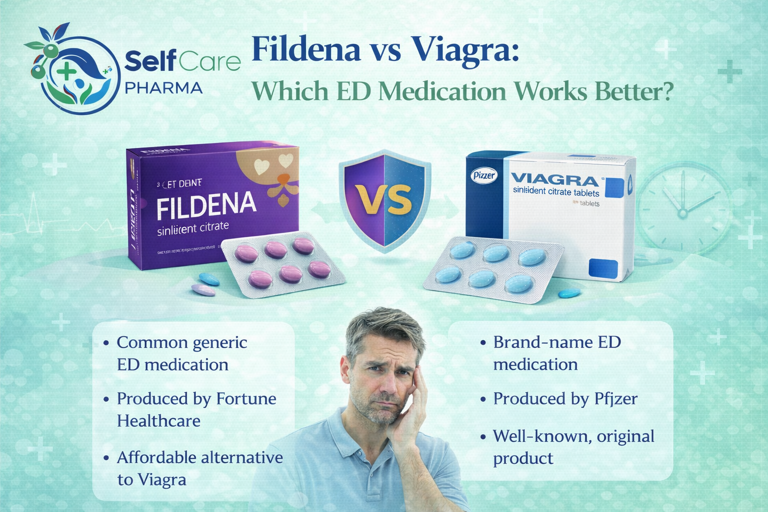 Fildena and Viagra